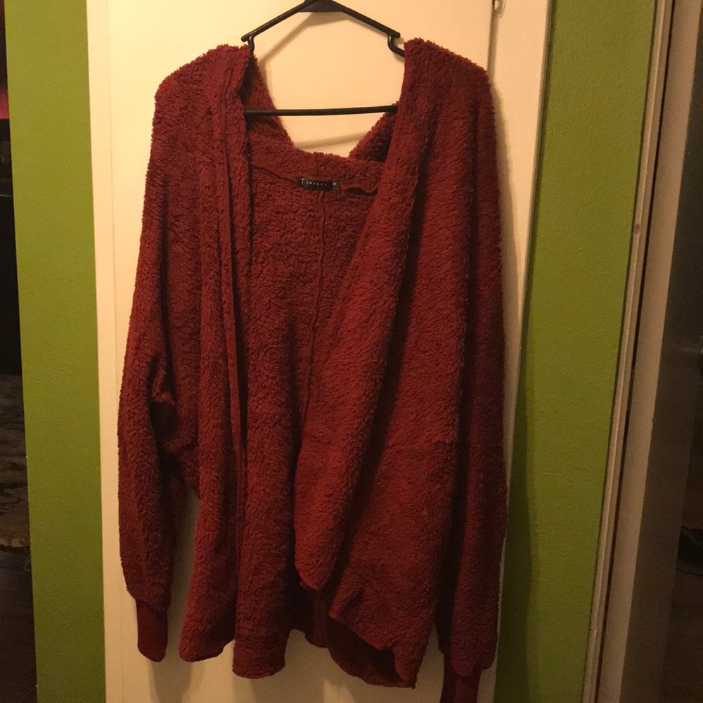Red sweater
